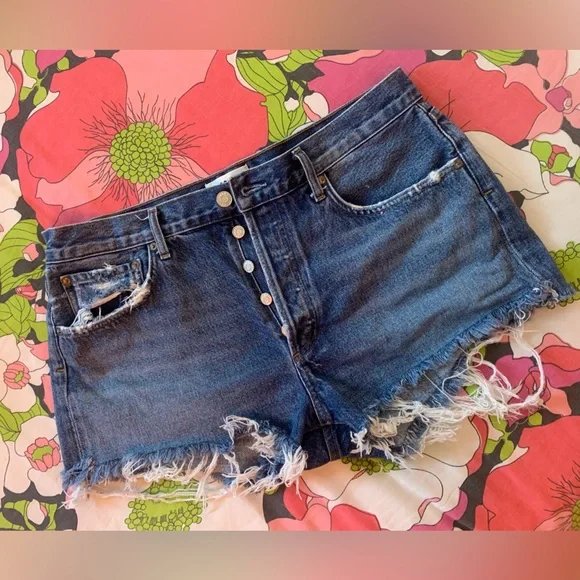 Agolde Parker Shorts - Picture 4 of 8